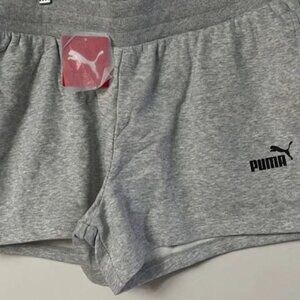 TWO pair of Puma Shorts Women's 1X Grey Pull on Style New with Tags